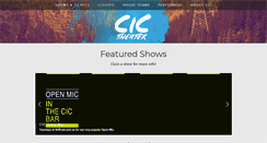 Desktop Screenshot of cictheater.com